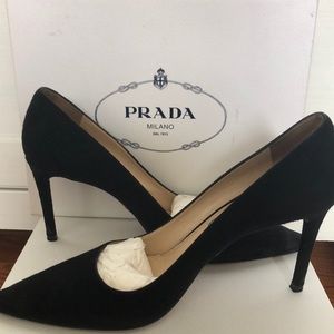 Prada Suede pumps